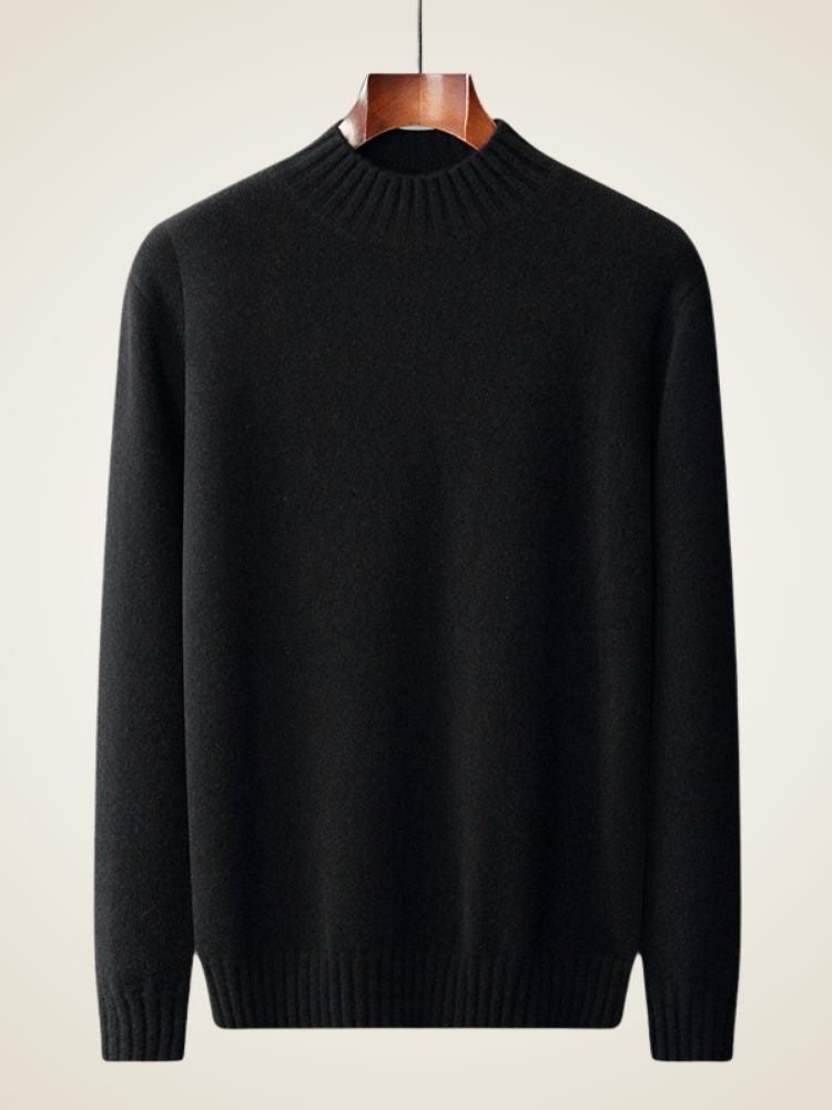 Lennox - High Collar Cashmere Sweater