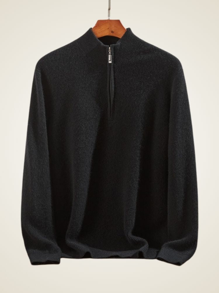 Caspian - Half Zip Cashmere Sweater