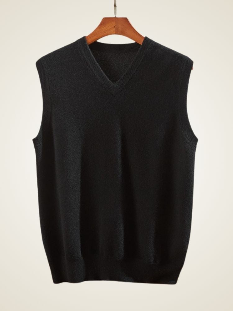 Monte - V-Neck Cashmere Vest