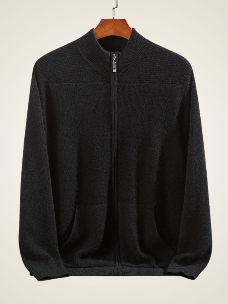 Quill - Cashmere Zipped Cardigan