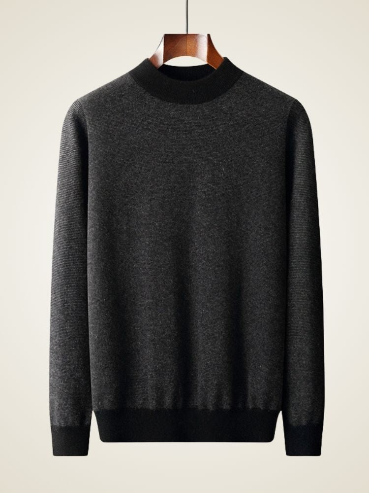 Kane - Two-Tone Cashmere Sweater