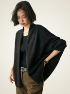 Zoey - Open Front Cashmere Cardigan