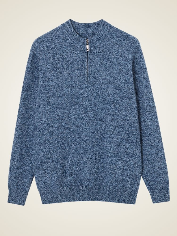 Emery - Half Zip Cashmere Sweater