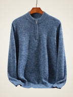 Emery - Half Zip Cashmere Sweater