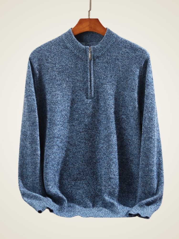 Emery - Half Zip Cashmere Sweater