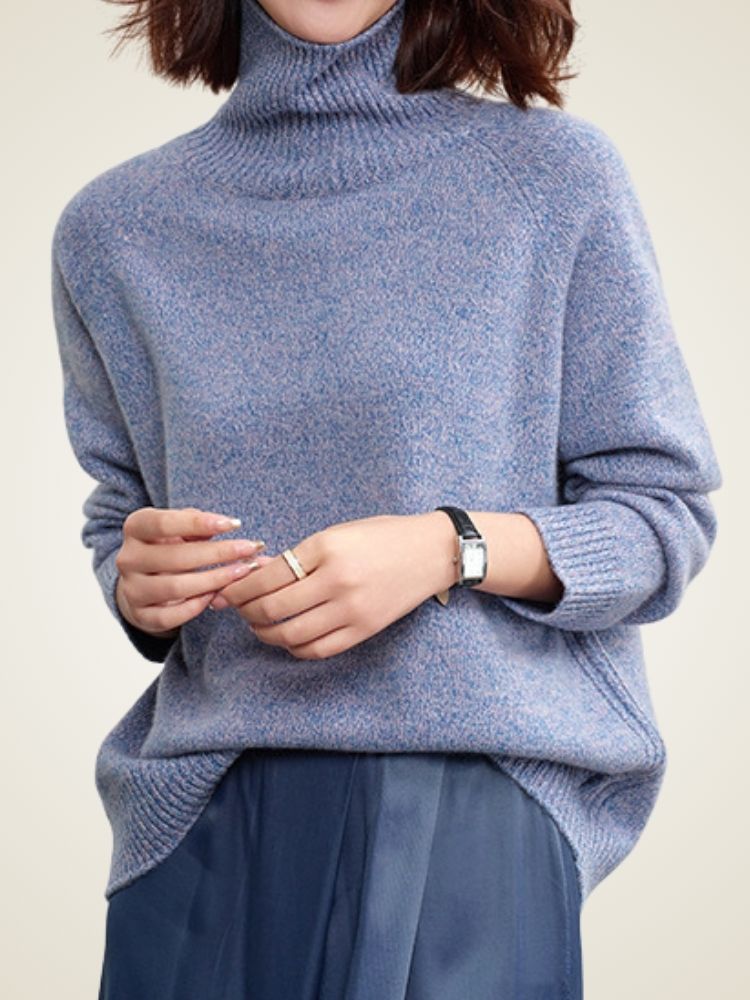 Kiersten - Ribbed Cashmere Turtleneck