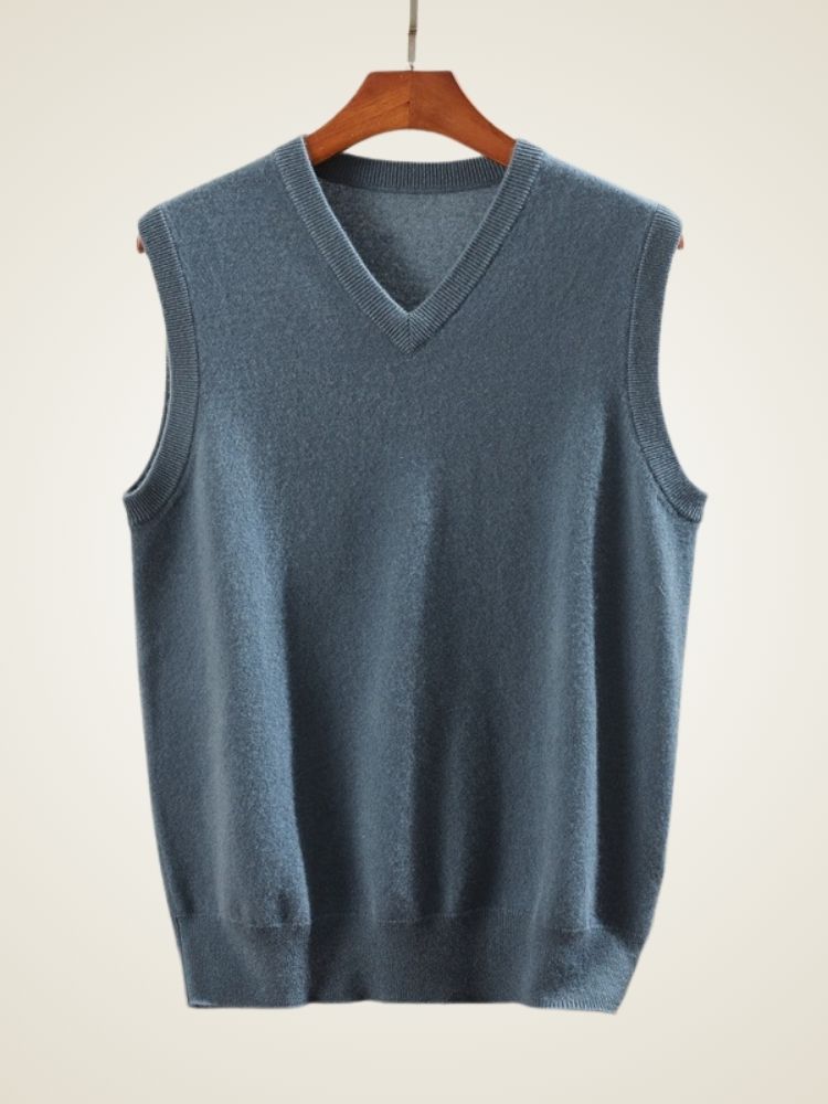Monte - V-Neck Cashmere Vest