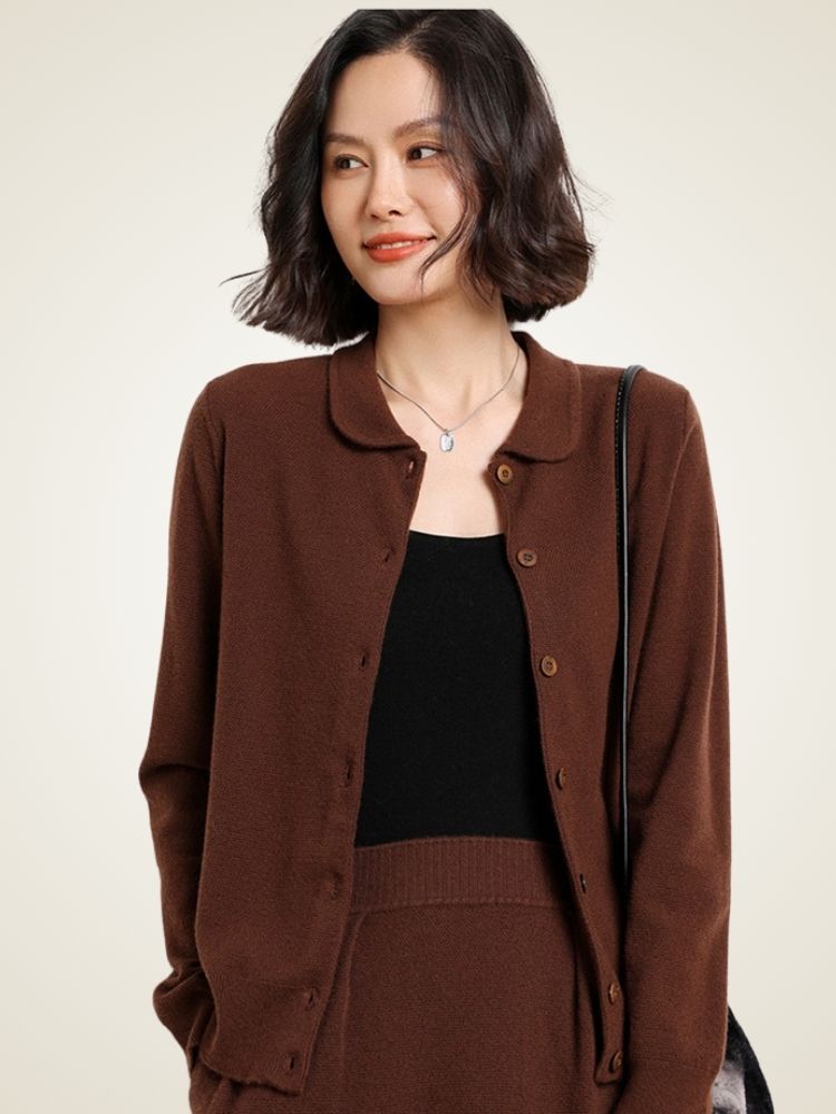 Edra - Buttoned Cashmere Cardigan