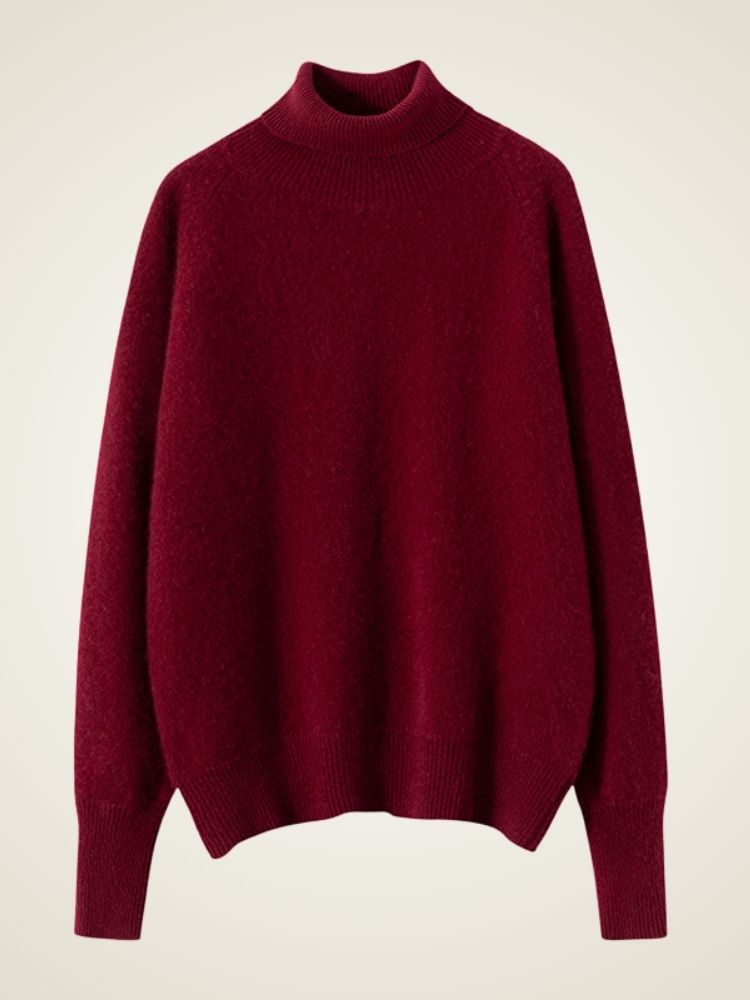 Perla -  High Turtleneck Cashmere Sweater