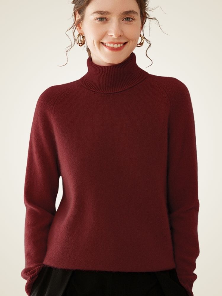 Lysandra - Classic Cashmere Turtleneck