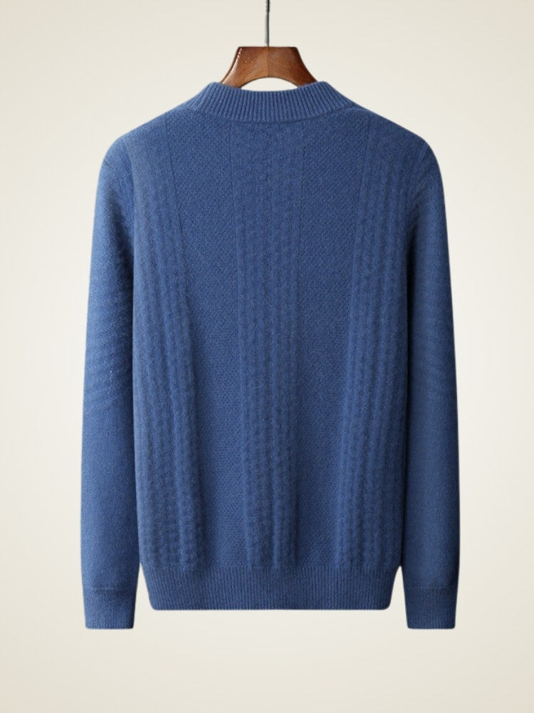 Cilian - Diamond Knit Cashmere Sweater