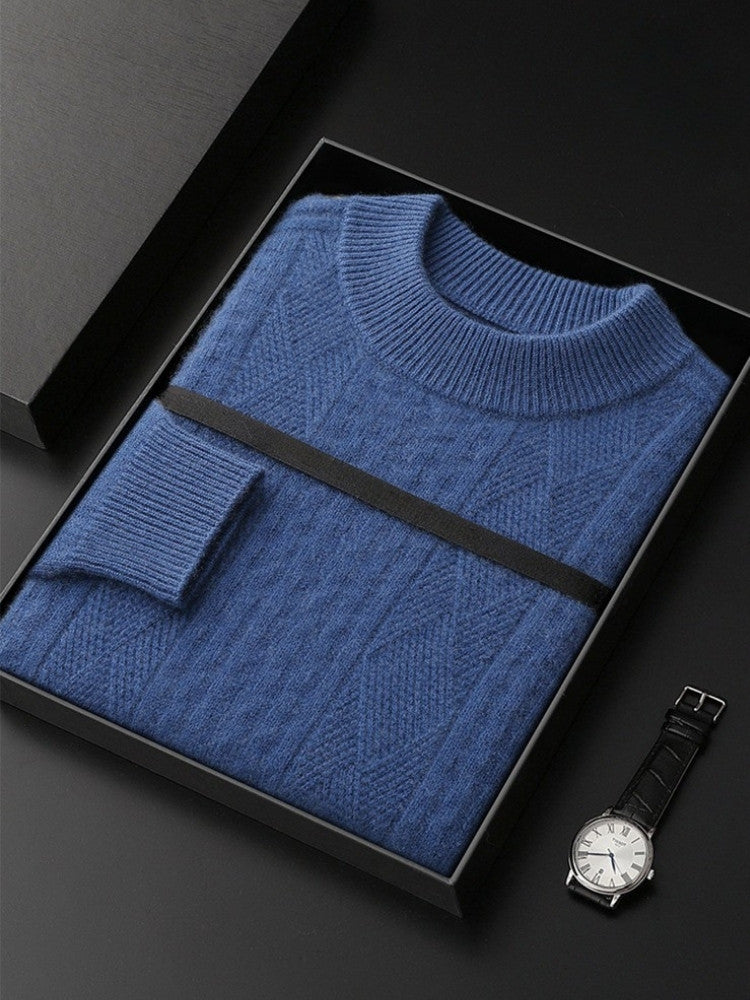 Cilian - Diamond Knit Cashmere Sweater