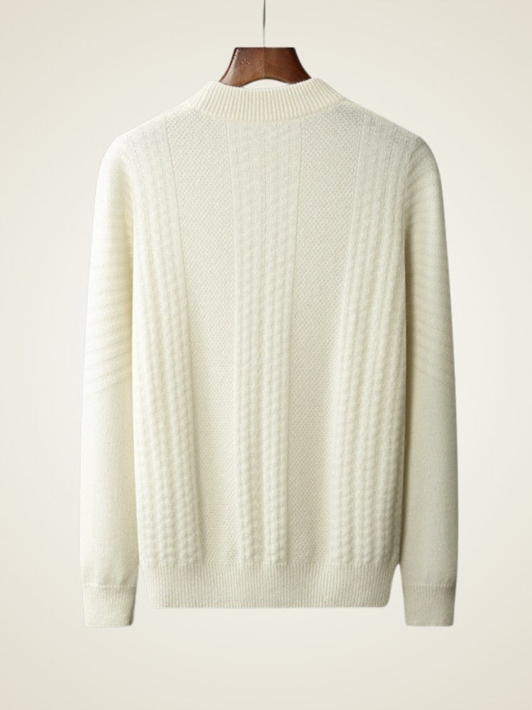 Cilian - Diamond Knit Cashmere Sweater