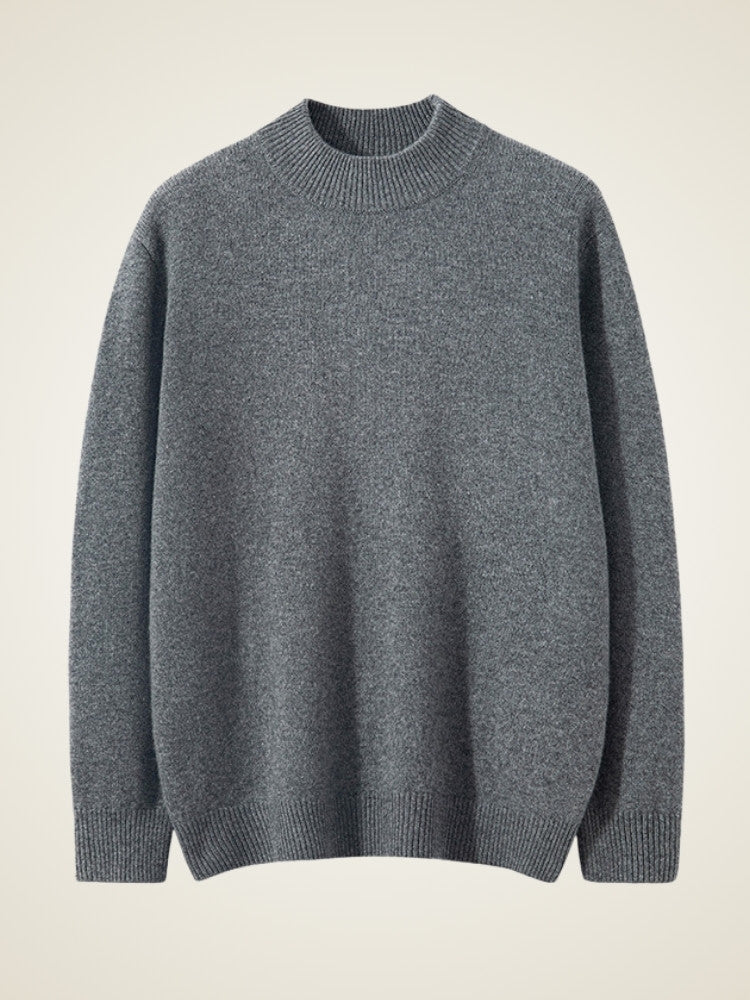 Callum - Cashmere Mock Neck Sweater