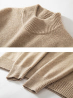 Callum - Cashmere Mock Neck Sweater
