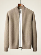 Emmett - Ribbed Cashmere Cardigan