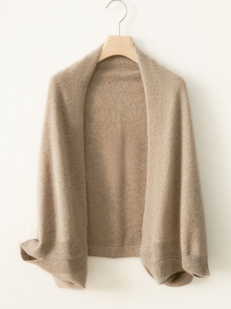Alara - Cashmere Shawl Cardigan
