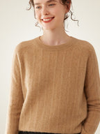 Larie - Ribbed Cashmere Sweater