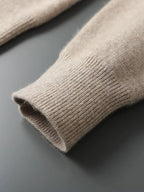 Cooper - Bomber Collar Cashmere Cardigan