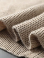 Cooper - Bomber Collar Cashmere Cardigan