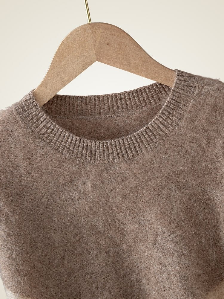 Aleira - Brushed Cashmere Sweater