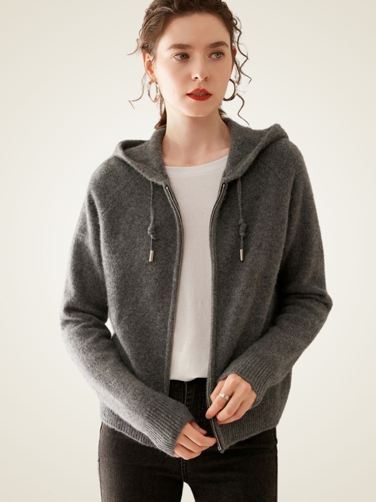 Andelis - Classic Cashmere Hoodie