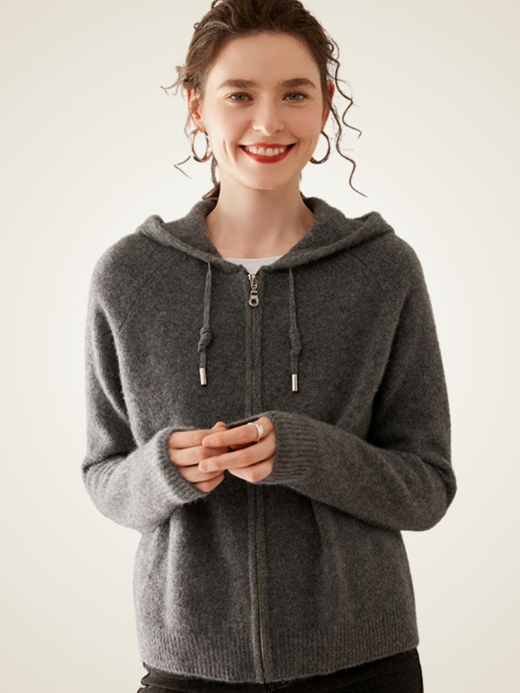 Andelis - Classic Cashmere Hoodie