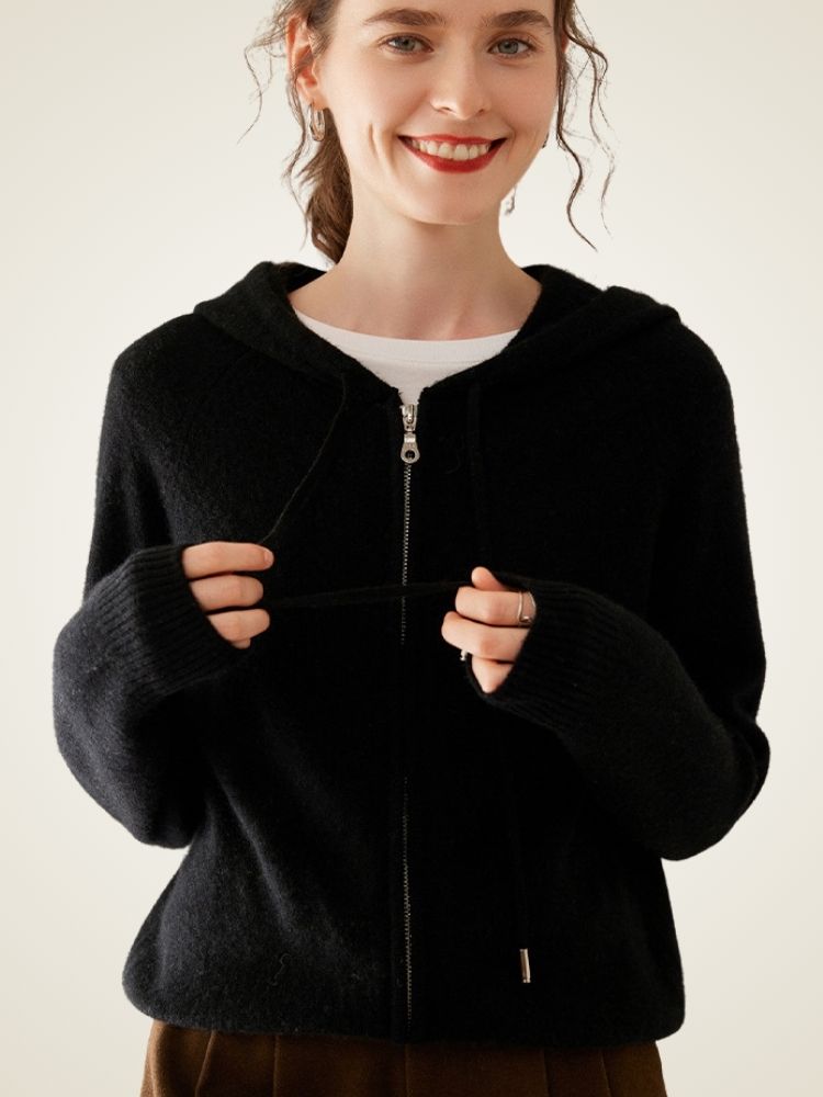 Andelis - Classic Cashmere Hoodie