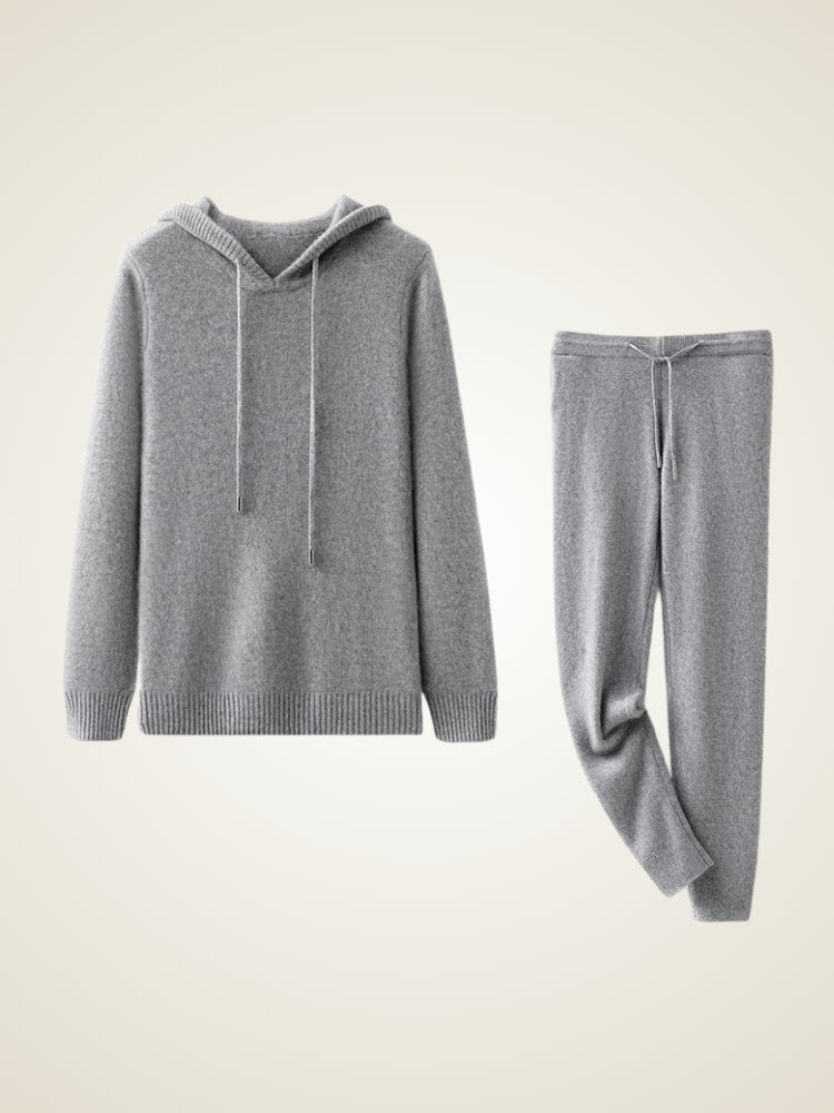 Rowan - Cashmere Hoodie and Jogger Set