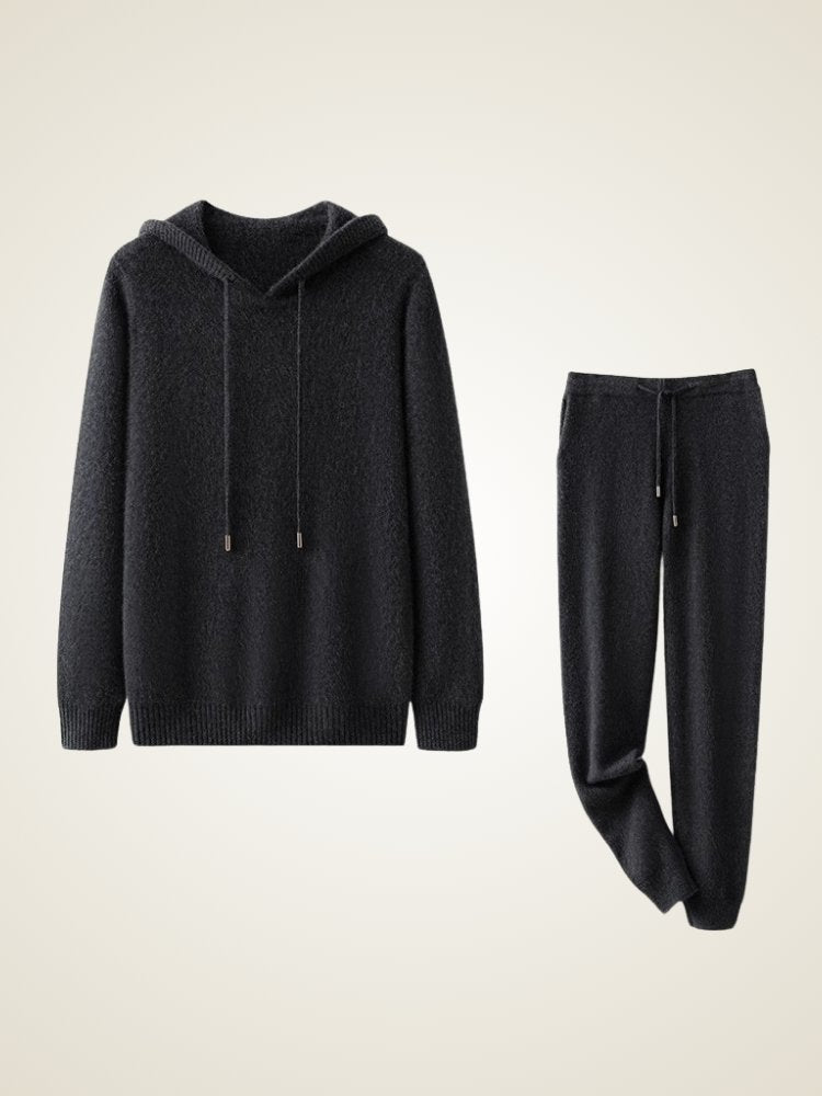 Rowan - Cashmere Hoodie and Jogger Set