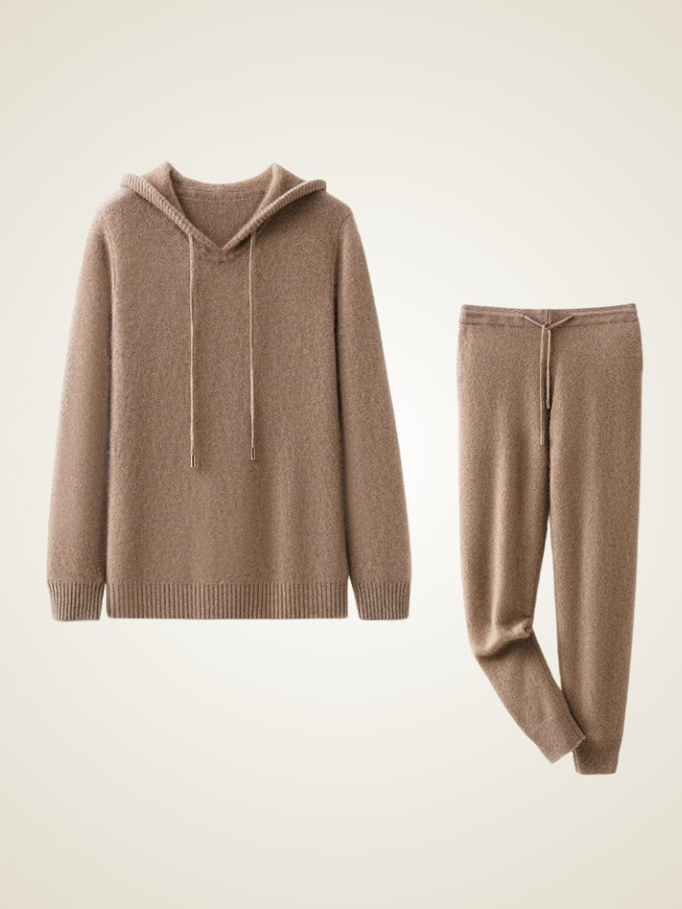 Rowan - Cashmere Hoodie and Jogger Set