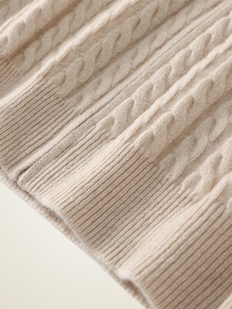 Kaelira - Zip Cashmere Cardigan