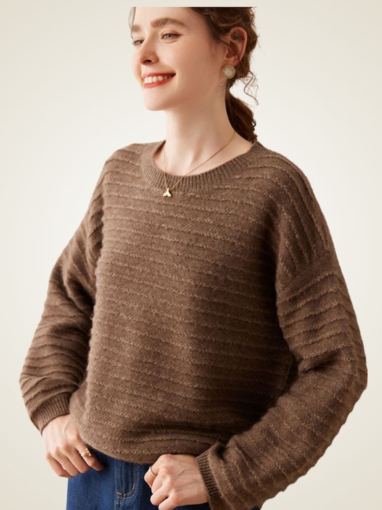 Lirabelle -  Striped Cashmere Jumper