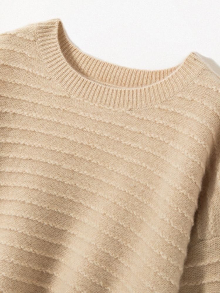 Lirabelle -  Striped Cashmere Jumper