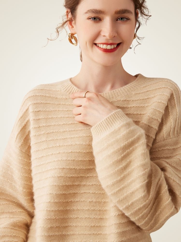 Lirabelle -  Striped Cashmere Jumper