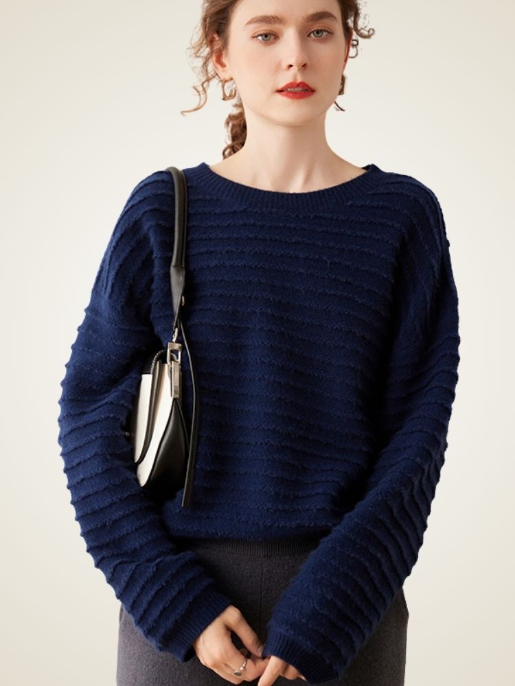 Lirabelle -  Striped Cashmere Jumper