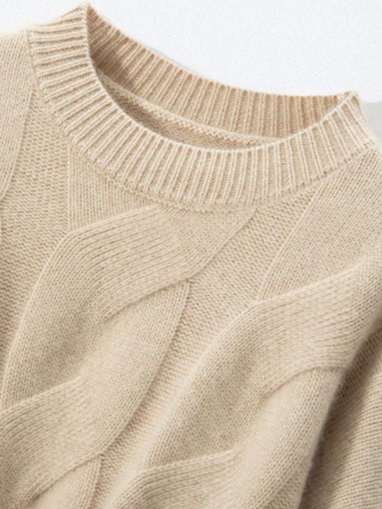 Eralith -  Cable  Knit Cashmere Sweater