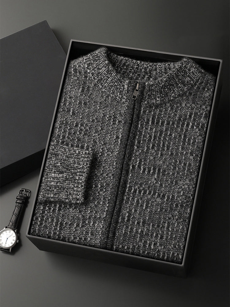 Dexter - Zip-up Cashmere Cardigan