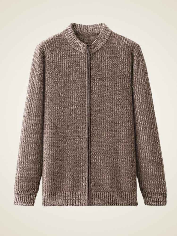 Dexter - Zip-up Cashmere Cardigan