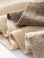 Nia - Two Tone Cashmere Poncho