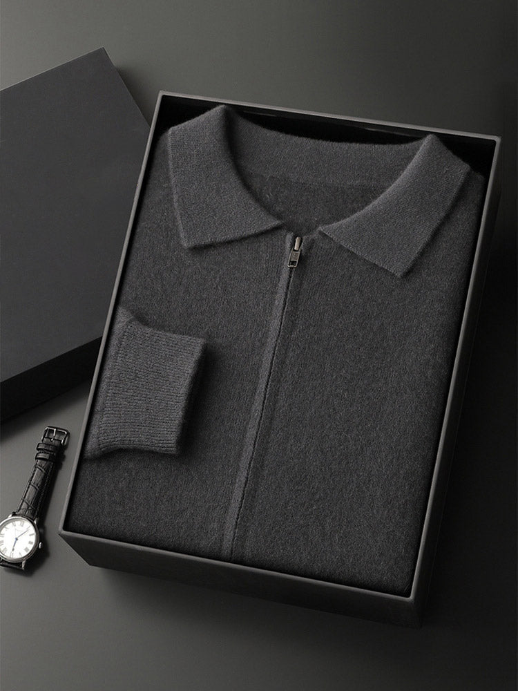 Elias - Shawl Collar Cashmere Cardigan