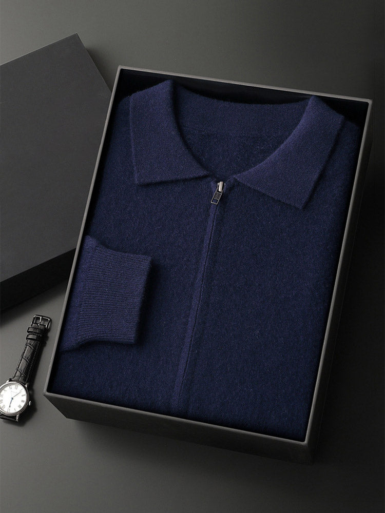 Elias - Shawl Collar Cashmere Cardigan