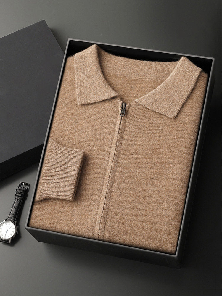 Elias - Shawl Collar Cashmere Cardigan
