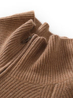 Delisandra - Ribbed Cashmere Dress