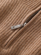 Delisandra - Ribbed Cashmere Dress