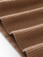 Delisandra - Ribbed Cashmere Dress