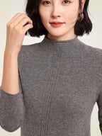Alice - Mock Neck Cashmere Sweater