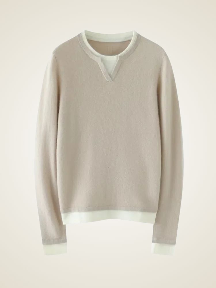 Amber - Crewneck Cashmere Sweater