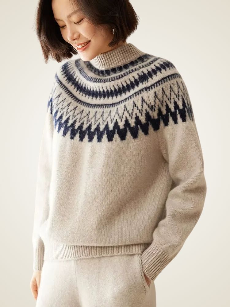 Jane - Crewneck Cashmere Sweater