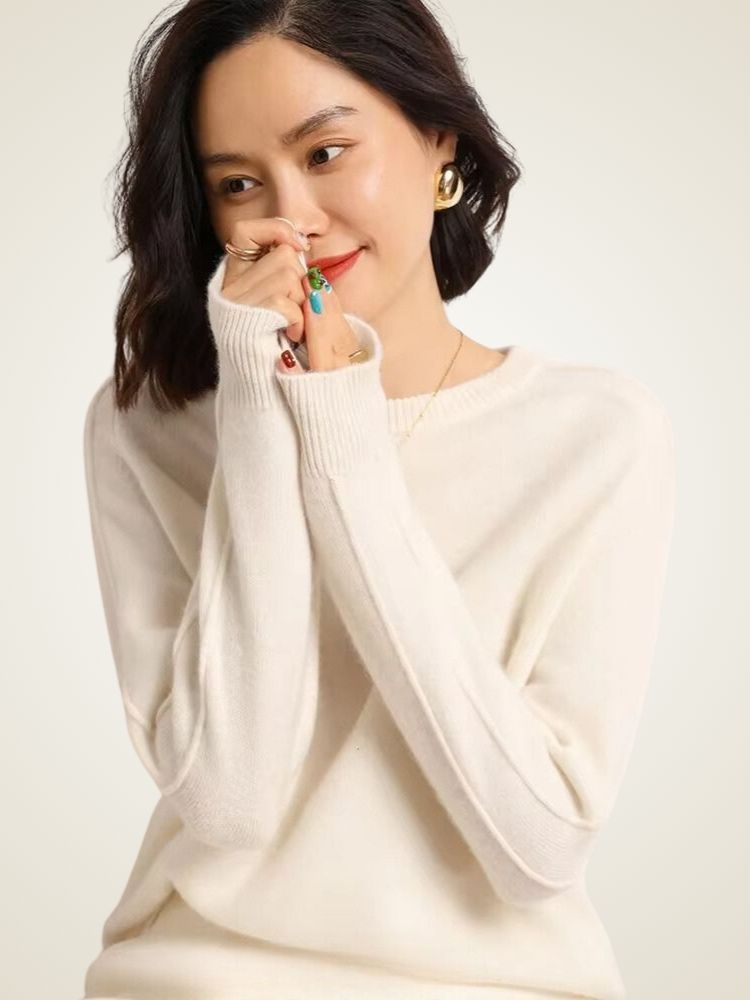 Chloe - Crewneck Cashmere Sweater